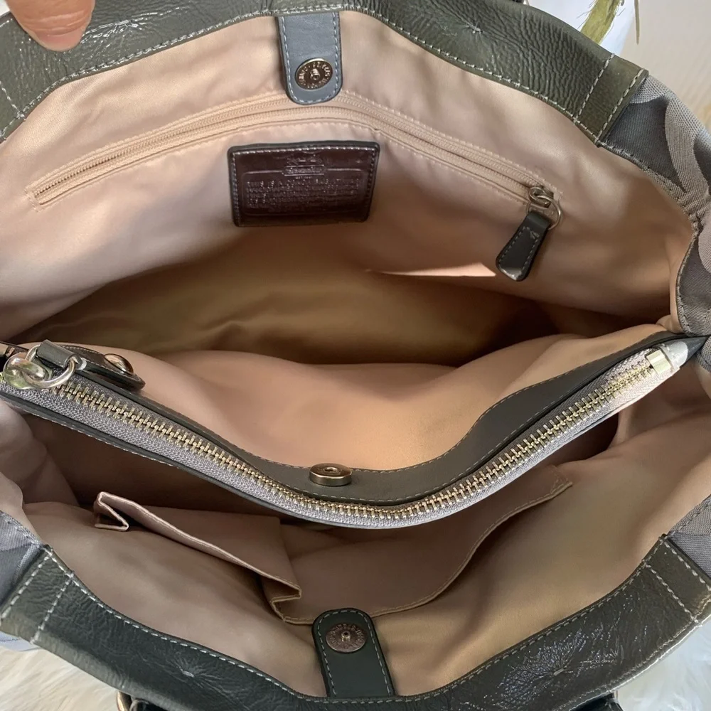 Coach Madison Sabrina Signature Satchel Bag